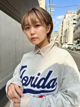 ショート Selene 難波店　HIROKIのヘアスタイル