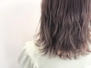 ミディアム カラー ヘアアレンジ いしだ みさきのヘアスタイル