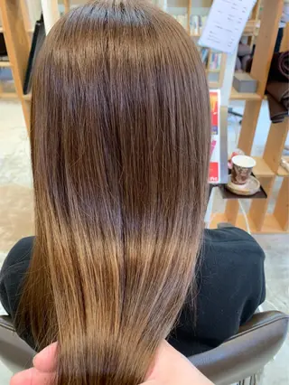 ロング カノエ下関熊野店 /スタッフモデルのヘアスタイル