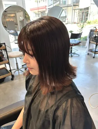 ミディアム lumier juriaのヘアスタイル