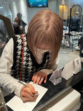 カラー 透明感🎀艶髪 💞まいか🎶のヘアスタイル