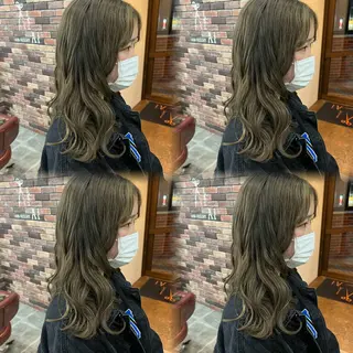 カラー 【艶髪】💐韓国風× 透明感💐深江裕稀のヘアスタイル