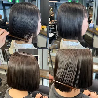 ミディアム 💘 艶モテ/丁寧 カット💘rina.のヘアスタイル