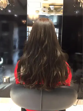 ロング natsu fujinoのヘアスタイル