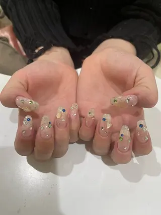 ネイル 🐶 🐾のネイルデザイン