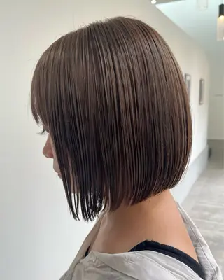 ショート カラー パーマ/縮毛矯正 揚村武斗のヘアスタイル