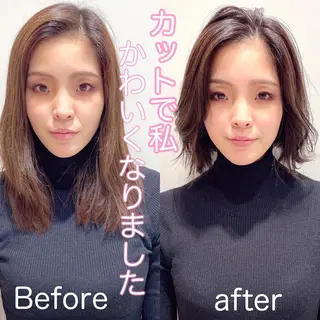 ショート 韓国くびれレイヤー 🇰🇷はづきのヘアスタイル