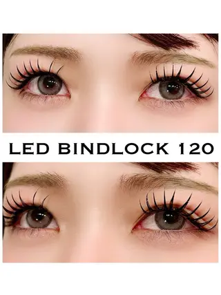 マツエク・マツパ シュガーレイ所属・バインドロック🦋 アンドヘルシーのマツエク・マツパデザイン