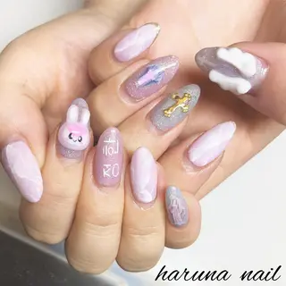 ネイル mily_harajuku所属・韓国ネイル☁️ haruna🌛のネイルデザイン