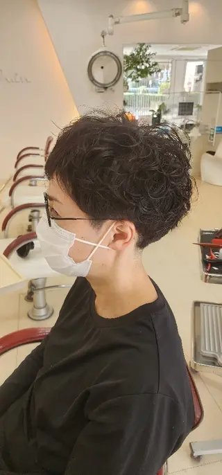 ショート パーマ hairmake Juinのヘアスタイル