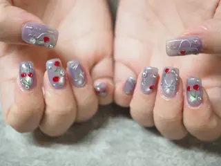 ネイル glaNje 福光のネイルデザイン