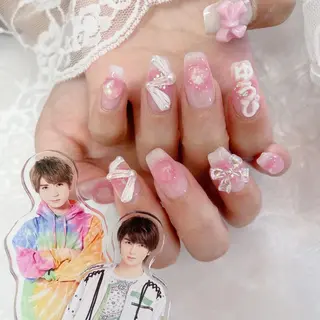 ネイル La neige* yuki 🥯🍑のネイルデザイン