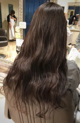 ロング カラー 五十嵐ゆり 美髪カラー　武蔵小杉のヘアスタイル
