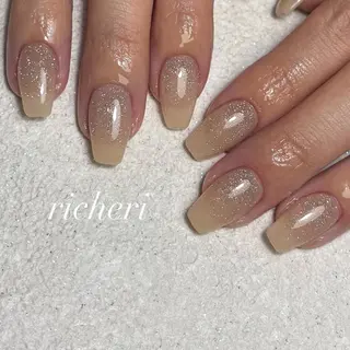 ミディアム ネイル richeri beautyのネイルデザイン