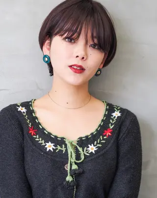 ショート ショート・ボブ 徳竹淳一のヘアスタイル