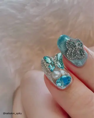 ネイル Spiky とうげ ふうかのネイルデザイン