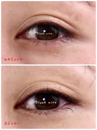 マツエク・マツパ Plume micoのマツエク・マツパデザイン