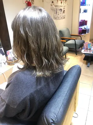 ミディアム effect所属・SATO YUKA🌟のヘアスタイル
