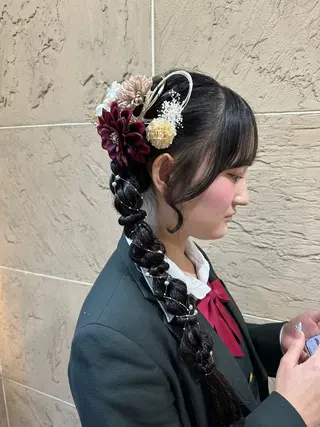 ロング 溜 一太のヘアスタイル