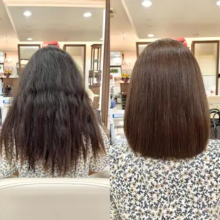 ミディアム ✨髪質改善・縮毛矯正 専門美容室マーベルのヘアスタイル