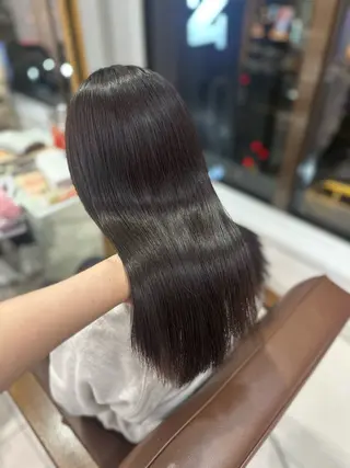 ロング カラー 髪質改善透明感カラー 🩶Nanakoのヘアスタイル