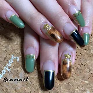 ネイル 小尾 栞のネイルデザイン