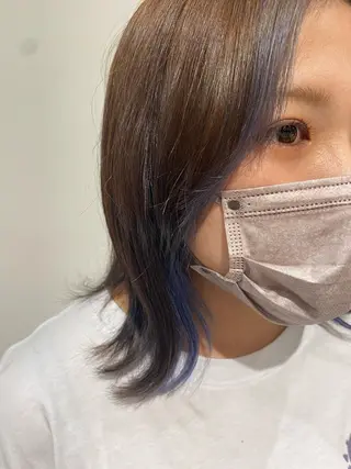 カラー fulam所属・MIKU ／fulamのヘアスタイル