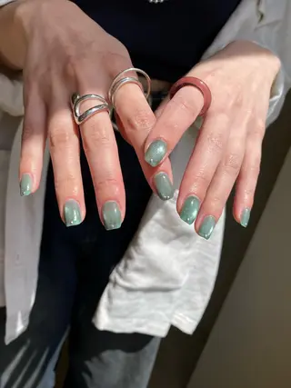 ネイル 草加ニュアンスネイル 🌚hersのネイルデザイン