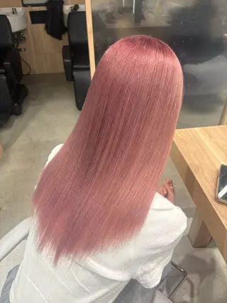 ロング カラー 🇰🇷韓国レイヤー ケアカラー／田川佑紀のヘアスタイル