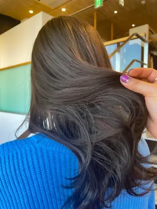 ミディアム カラー ヘアアレンジ アイブロウ ミニボブ/ブリーチ 🌈MISATOのヘアスタイル