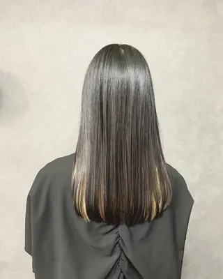 ロング カラー chouette シュエットのヘアスタイル