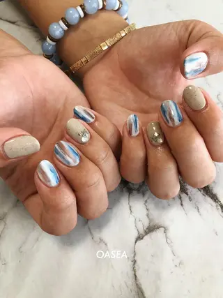 ネイル 🌞💜 KAORI 🌴のネイルデザイン