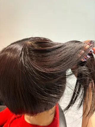 ショート カラー 表参道♡暗髪^ྀི 艶カラー♡アユミのヘアスタイル