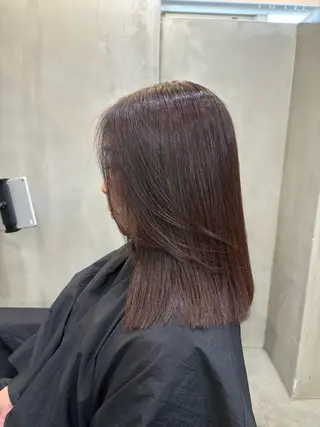 ミディアム カラー VOYAGE所属・中園康 /カラー/ブリーチのヘアスタイル