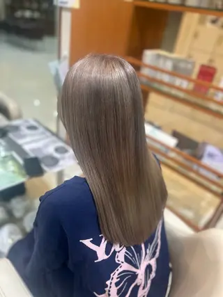 セミロング アンフェリール原島店 韓国ヘア/ユウのヘアスタイル