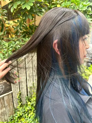 ロング カラー HairMake bo:rl所属・武島 美優のヘアスタイル