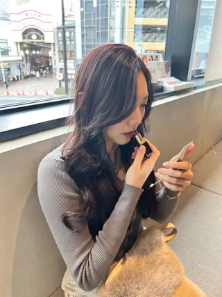 ロング カラー ロカリタ 河原町三条所属・🌐👽フクイ キララ🌎💎のヘアスタイル