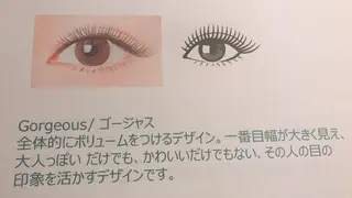 マツエク・マツパ 神山 ビューティー・アイのマツエク・マツパデザイン