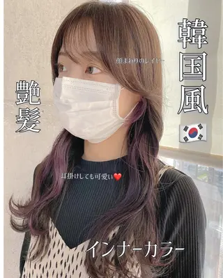 ロング カラー DopeLIT モデル募集中のヘアスタイル