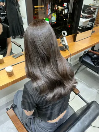 ロング カラー いろあそび所属・12月限定🉐カット モデル募集🉐のヘアスタイル