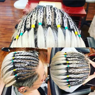 GO TODAYSHAiRESALON所属・✨コーンロウ✨ 本田さゃかのヘアスタイル