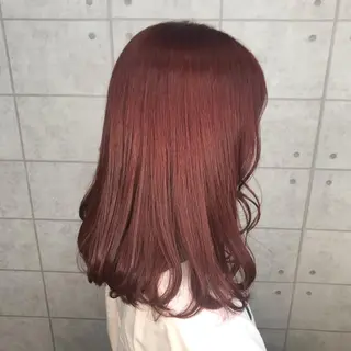 セミロング カラー knock【ノック】所属・烏丸韓国ヘア🇰🇷 ayaka🎀のヘアスタイル