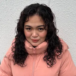 セミロング 🎀ハイトーン/ 艶カラー/夕月🎀のヘアスタイル