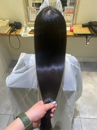 ロング カラー BLENDby happiness所属・KAORU/絹髪 /髪質改善/奈良のヘアスタイル