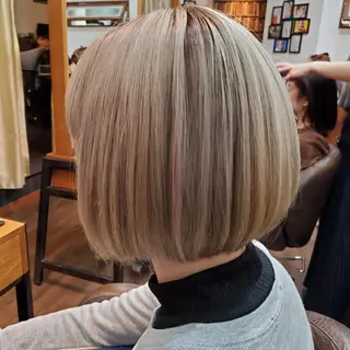 ショート カラー パーマ ヘアアレンジ メンズ ネイル マツエク・マツパ ◆ショート/ボブ/ 髪質改善◆松本尚弥のヘアスタイル