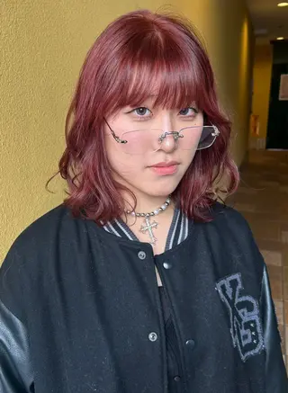 カラー 中津 /kipi アカネのヘアスタイル