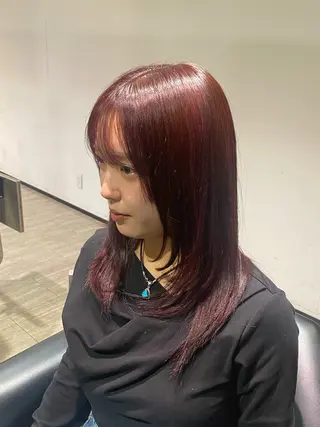 ミディアム 水野 聖哉のヘアスタイル