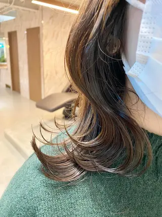 ミディアム カラー ハイトーン×似合わせ 🌱中川慎之介のヘアスタイル