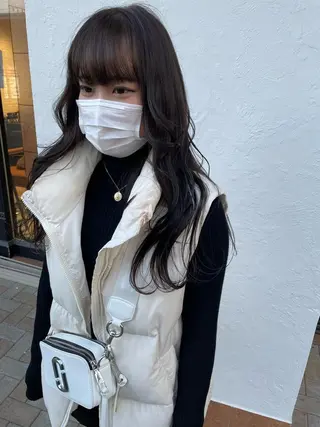 ロング 亀川蓮 Agu hairのヘアスタイル