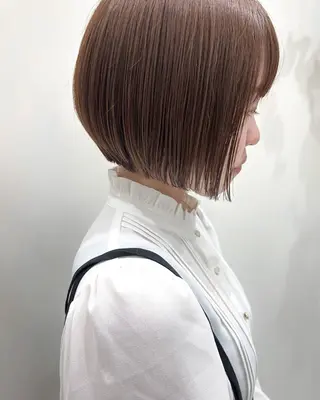 ショート 💛🤍U too e’s 鎌倉🧸のヘアスタイル